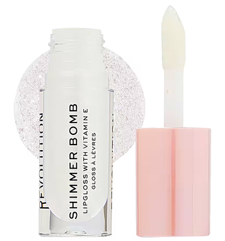 Makeup Revolution Shimmer Bomb Lip Gloss Блиск для губ "Light Beam"