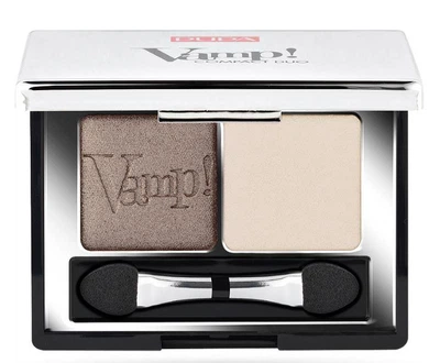 Pupa Vamp! Compact Duo Eyeshadow Подвійні компактні тіні No 06 "Brown Vanilla"