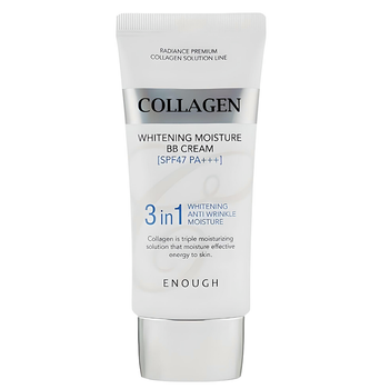 BB-крем с морским коллагеном Enough Collagen 3 in1 Whitening Moisture BB Cream SPF47 PA+++