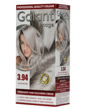 Стойкая крем-краска для волос Galant Image № 3.94 "Серебристый блонд"