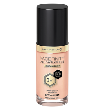Max Factor Facefinity All Day Flawless 3-in-1 Foundation SPF 20 Тональная основа 3 в 1 № 50