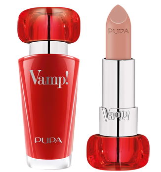 Pupa Vamp! Lips Plumping Помада для губ с эффектом объема № 100 "Naked Skin"