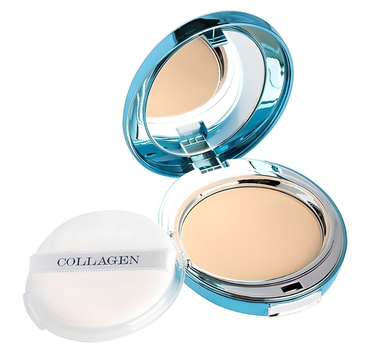 Коллагеновая пудра SPF 25 Enough Collagen Hydro Moisture Two Way Cake (со сменным блоком) № 13