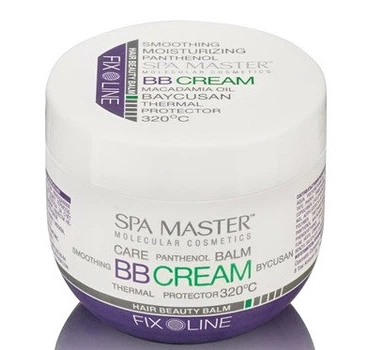 Разглаживающий бальзам красоты волос с маслом макадамии Spa Master Hair Care BB Cream SM125