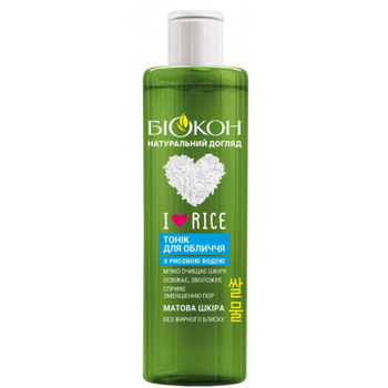 Тонік для обличчя "I Love Rice" Біокон 200ml