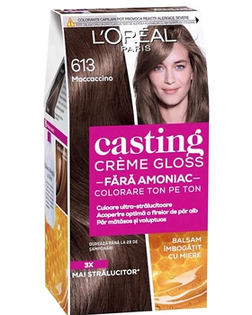 Краска уход для волос L'Oreal Paris Casting Creme Gloss тон 613 "Морозное глясе"