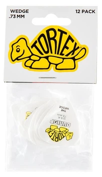 Медиаторы Dunlop 424P.73 Tortex Wedge Player's Pack 0.73 mm (12 шт.)