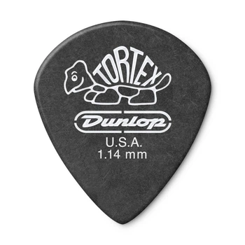 Медиатор Dunlop 4820 Tortex Pitch Black Jazz III Guitar Pick 1.14 mm (1 шт.)