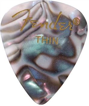 Медіатори Fender 351 Shape Premium Celluloid Picks Thin 1980351757 (12 шт.)