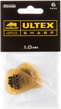 Медиаторы Dunlop 433P1.0 Ultex Sharp Player's Pack 1.0 mm (6 шт.)