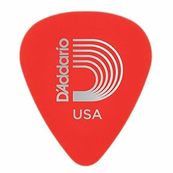 Медиатор D'Addario 1DRD1 Planet Waves Duralin Standard Red Super Light Guitar Pick 0,50 mm (1 шт.)