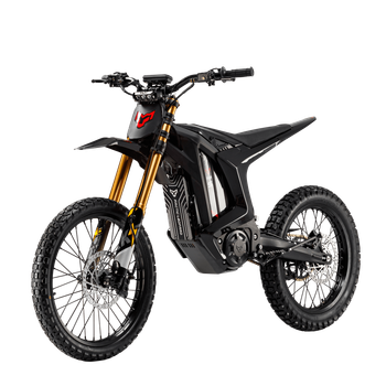 Електромотоцикл Arctic Leopard XE PRO S чорний з золотим