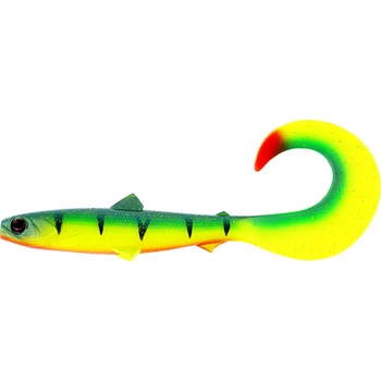 Силикон Westin BullTeez Curltail 14cm 15g Tiger Perch (2шт/уп),P080-644-019