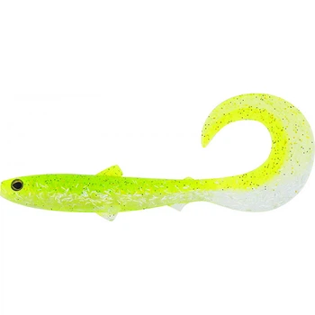 Силікон Westin BullTeez Curltail 8cm 3g Holy Chartreuse (3шт/уп),P080-1039-007