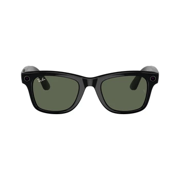 Cмарт-очки Ray-Ban Meta Wayfarer Shiny Black Frame Green Lenses (RW4006 601/71 50-22) [101567]