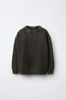 Подростковый свитер для мальчика Zara 3692/750 140 см Антрацит