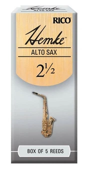 Трости для саксофона альт D'Addario Rico RHKP5ASX250 Frederick L. Hemke - Alto Sax #2.5 - 5-Pack (5 шт.)
