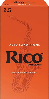 Тростина для саксофона альт D'Addario Rico RJA0125 - Alto Sax #2.5 (1 шт.)