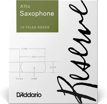 Трости для саксофона альт D'Addario DJR1035 Woodwinds Reserve Alto Saxophone 3.5 (10 шт.)