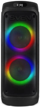 Акустична система SVEN PS-770 чорна (100Вт, TWS, bluetooth, підсвітка,FM )