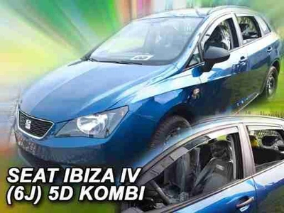 Дефлекторы окон ветровики Seat Ibiza 6J 5D Kombi 08- вставные 4шт Heko Сеат Ибица АМ0007840