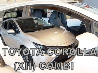 Дефлектори вікон вітровики Toyota Corolla 4D Combi 18- вставні 4шт Heko Тойота Королла АМ0054691
