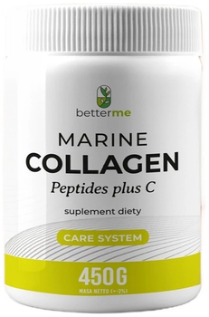 Suplement diety Better Me Care System Marine Collagen Peptides Plus C 450 g (5905123512124)
