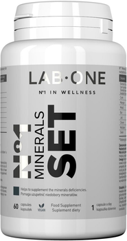 Харчова добавка Lab One N°1 Minerals Set 60 капсул (5906630600083)