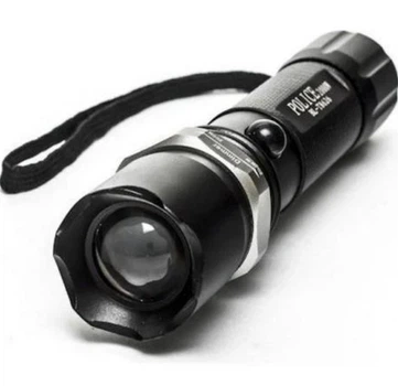 Ручной аккумуляторный фонарь Bailong BL-T8626 + ZOOM 13,5 см