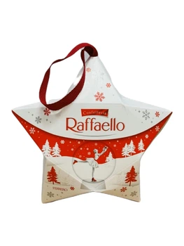 Шоколадный набор Ferrero Raffaello Christmas Star Звезда c конфетами 37,5 г