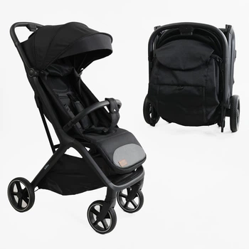 Дитяча прогулянкова Коляска JOY "Willow" (WL-65144) чорна, футкавер, підсклянник, телескопічна ручка