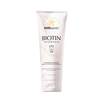 HAIRtamin Biotin Support Stronger, Longer 207 мл шампунь для укрепления, роста и густоты волос без сульфатов и парабенов