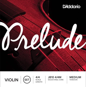 Струни для скрипки D'Addario J810 4/4M Prelude Medium Tension