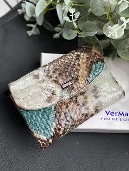 Шкіряний лаковий гаманець VerMari 3907-1306