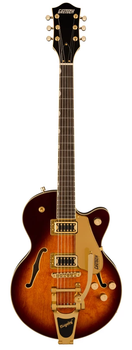 Электрогитара Gretsch G5655TG Electromatic Center Block Jr. Single-Cut With Bigsby and Gold Hardware Barrel Burst