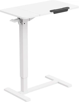 Приставний стіл з регулюванням висоти та нахилом стільниці OfficePro ODM320W White