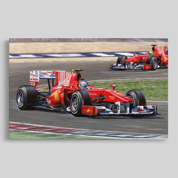 Інтер'єрна картина Формула-1, Феррарі, арт, Formula One, F1, Ferrari, 26×42 см (id4509)