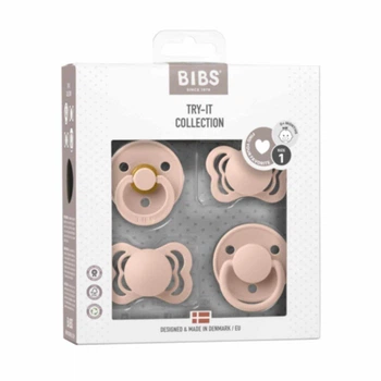Набір пустушок BIBS TRY-IT Blush
