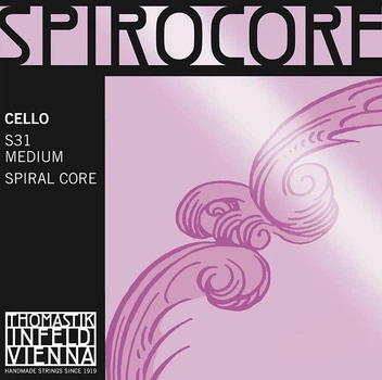 Струны для виолончели Thomastik-Infeld S31 Spirocore Spiral Core 4/4 Medium Tension