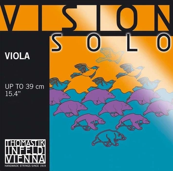 Струна Thomastik-Infeld VIS22 Vision Solo Synthetic Core Chrome Wound Up To 39cm 4/4 D Medium Tension
