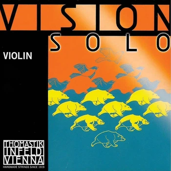 Струна Thomastik-Infeld VIS03 Vision Solo Synthetic Core Aluminum Wound 4/4 D Medium Tension