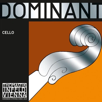 Струна Thomastik-Infeld 143 Dominant Synthetic Core Chrome Wound 4/4 D Medium Tension
