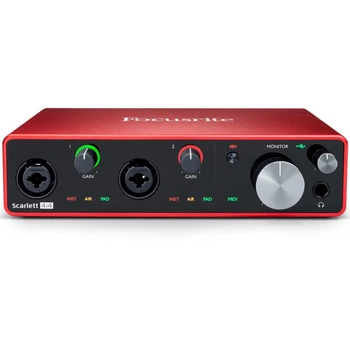 Аудіоінтерфейс Focusrite Scarlett 4i4 3rd Gen