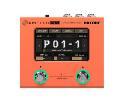 Процесор эффектов HOTONE AUDIO AMPERO MINI ORANGE