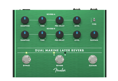 Педаль эффектов FENDER PEDAL DUAL MARINE LAYER REVERB