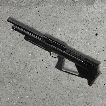 Пневматична гвинтівка Zbroia Козак FC-2 550/290 PCP 4.5 мм — гвинтівка ≈35 Дж, чорний, Picatinny