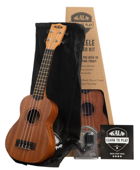 Укулеле Укулеле KALA Learn To Play Soprano Ukulele STARTER KIT