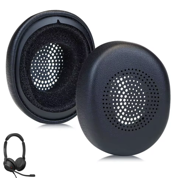 Амбушюры для наушников Jabra Evolve2 30 MS UC SE USB-A/USB-C black черные