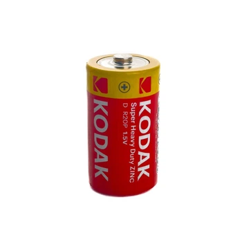 Батарейка цилиндрическая (бочонок) D KODAK R20 солевая