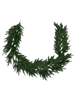 Новогодняя хвойная гирлянда литая Classic 200 см зеленый (Н02010)